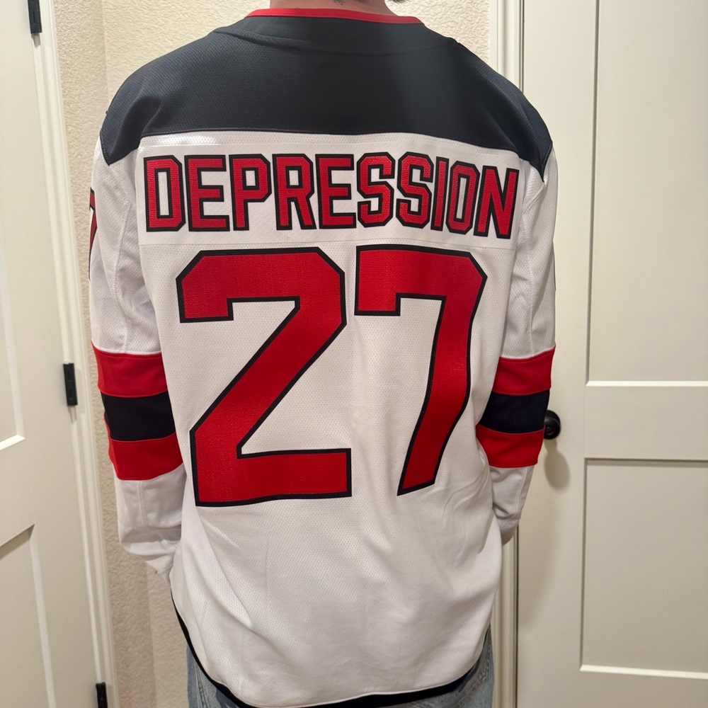 NHL Fanatics Custom Ordered New Jersey Devils Hockey Jersey
